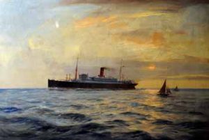 Cunard A Class Ships - HMS Ausonia